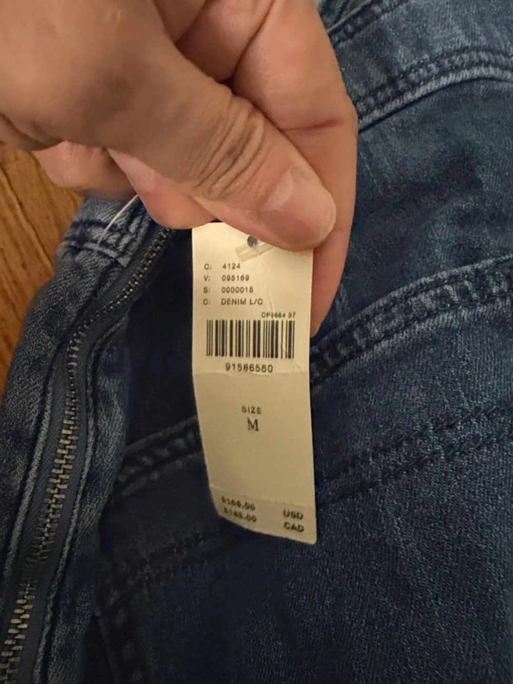 Maeve Blue Wide-Leg Denim Overalls with Crossback Straps - Picture 13 of 15
